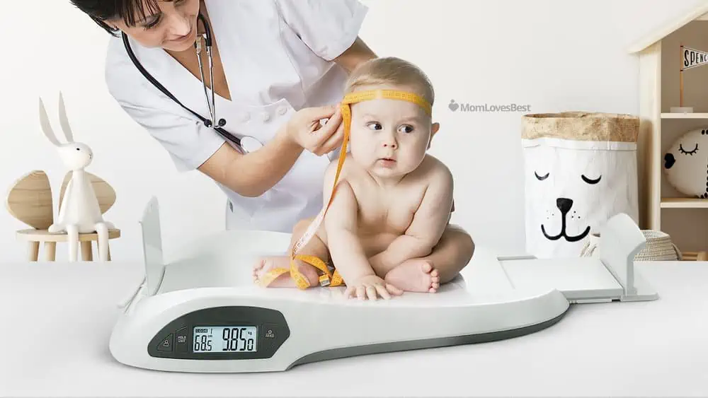 Photo of the Ozeri All-in-One Baby & Toddler Scale