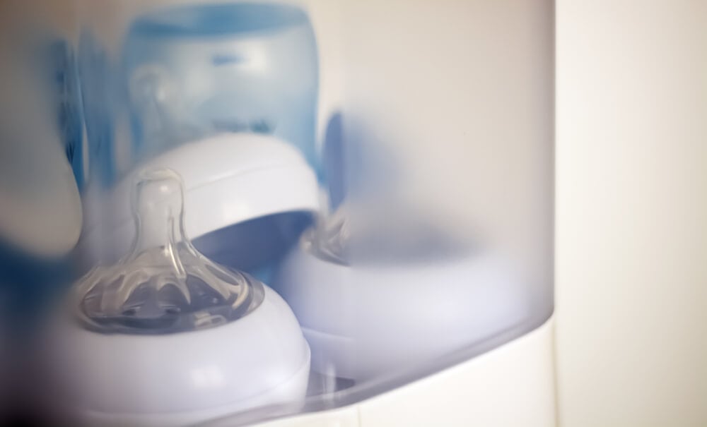 Fast Microwave Steam Sterilizer Eliminates 99.9% Harmful Bacteria BPA Free NEW