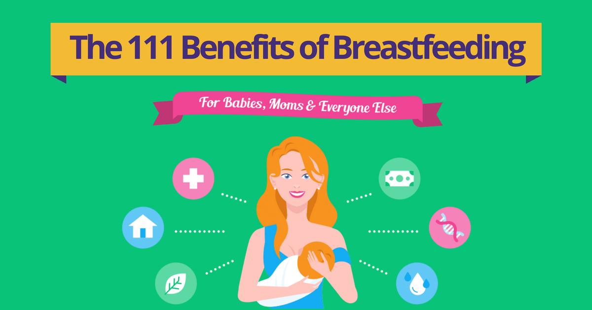 25 Incredible Benefits of Breastfeeding for Mom & Baby