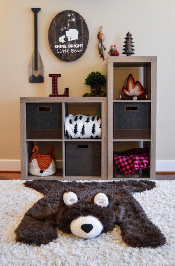 Can you imagine how soft and cozy tummy time would be on this rug?