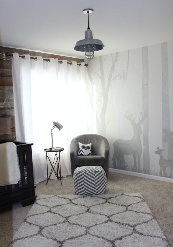 forest animals baby room