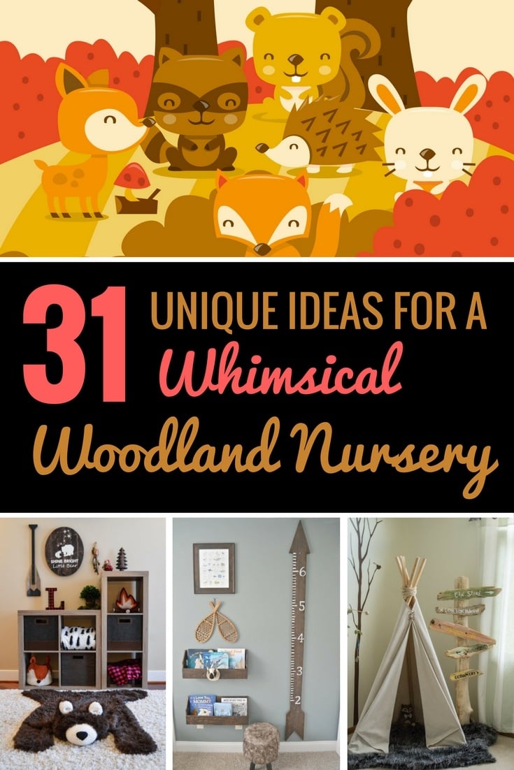 Looking for the perfect nursery theme? Consider choosing a woodland motif. It’s rustic, gender neutral, and – most importantly – absolutely adorable. Here are 31 ideas to help you put together the perfect nursery for your little one.