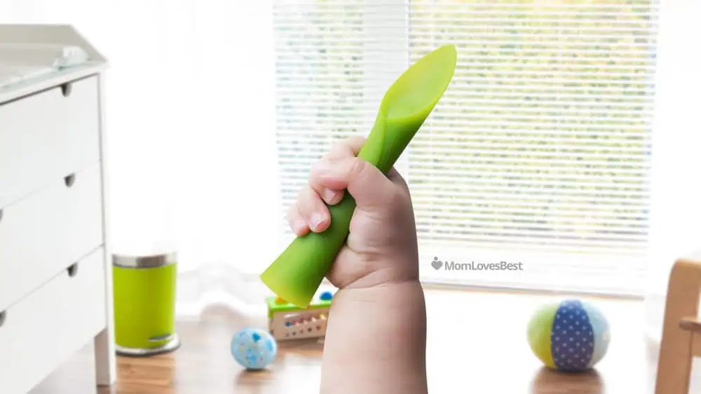 Photo of the Olababy Silicone Training Spoon Teether