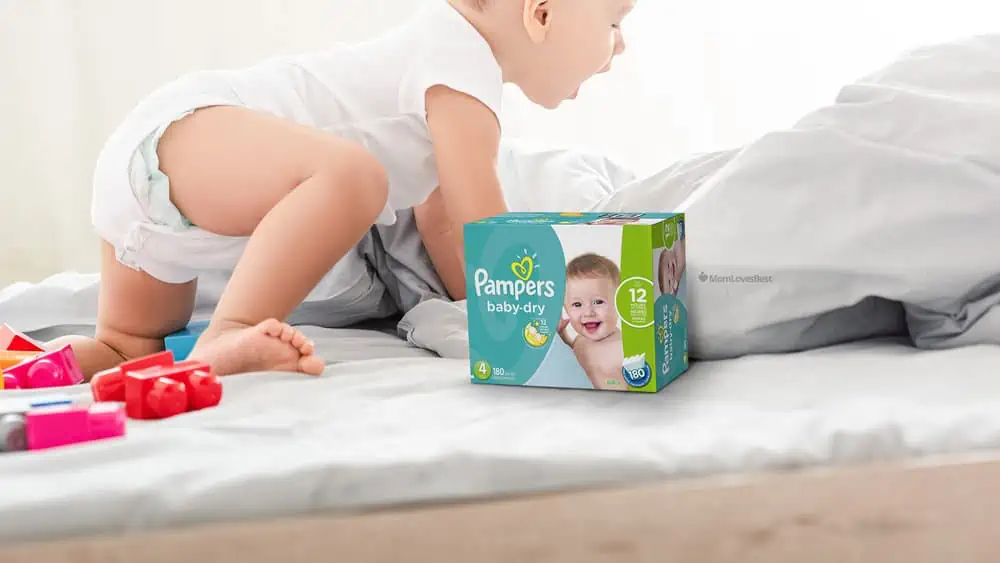 Photo of the Pampers Baby Dry Diapers