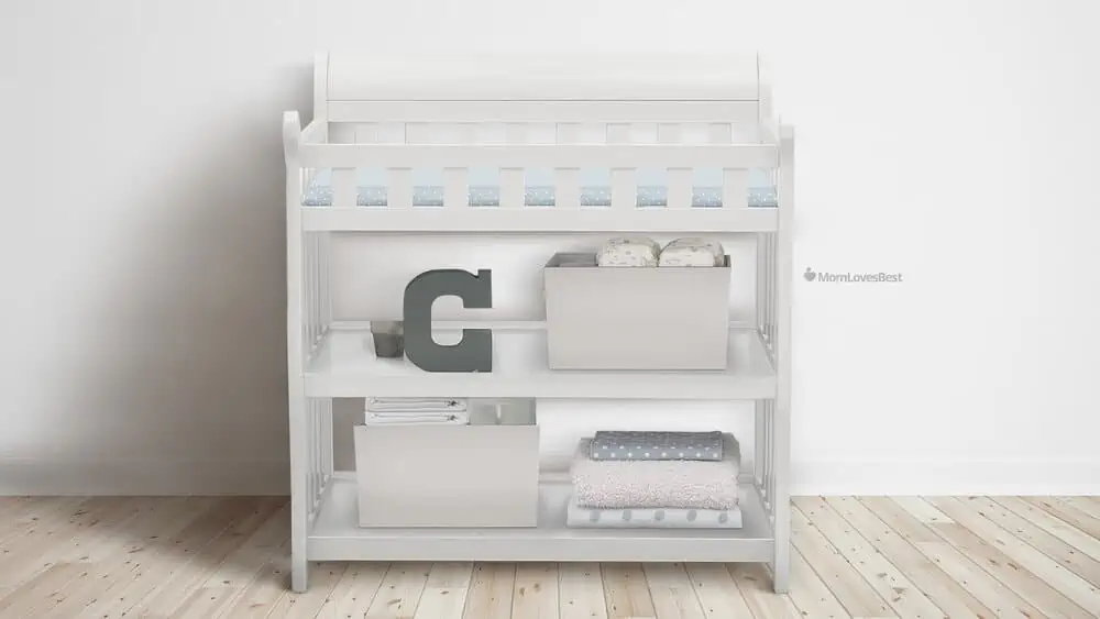 Photo of the Delta Children Eclipse Changing Table