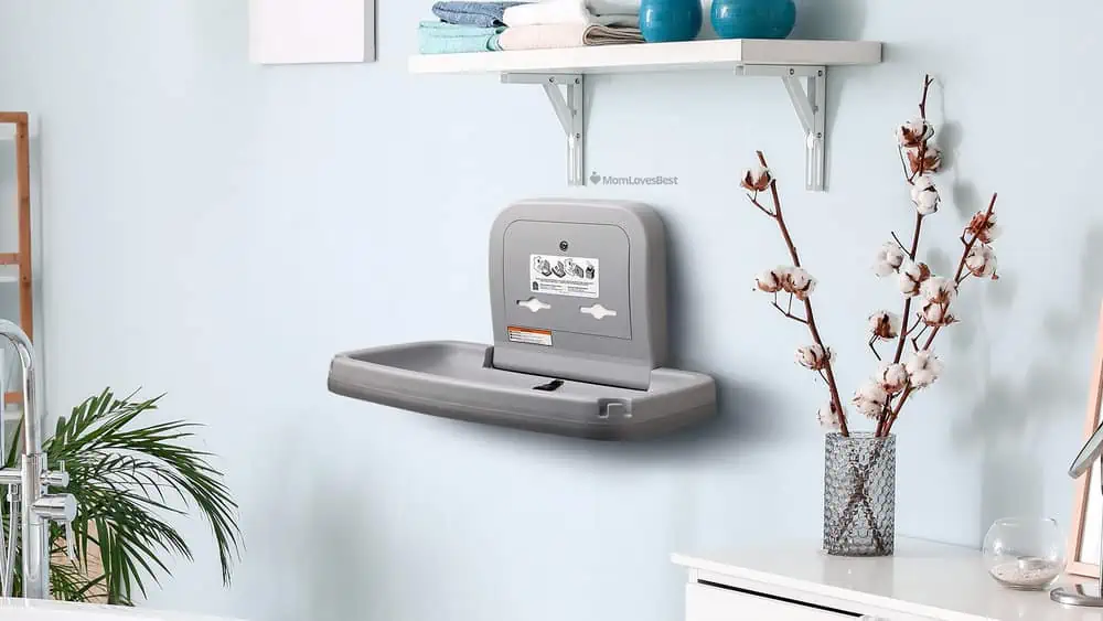 Photo of the Koala Kare Wall Mounted Baby Station