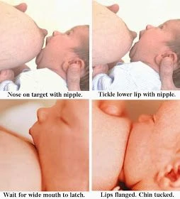 How to get baby to latch onto the breast