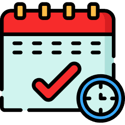Setting Up a Workable Schedule Icon