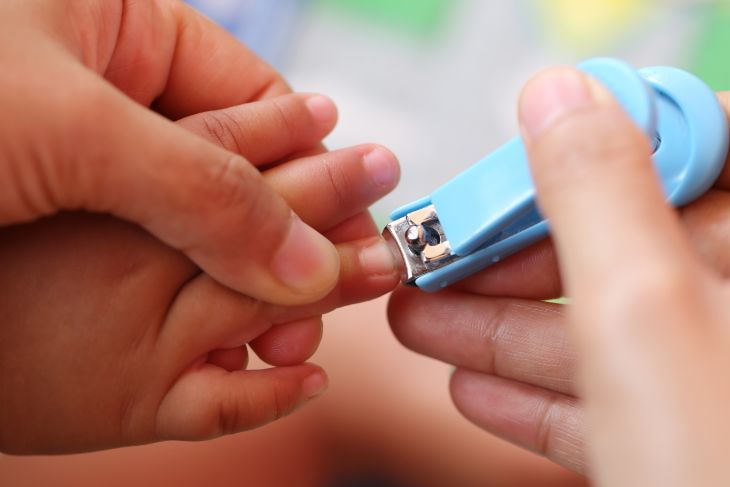 is it safe to use clippers on a baby