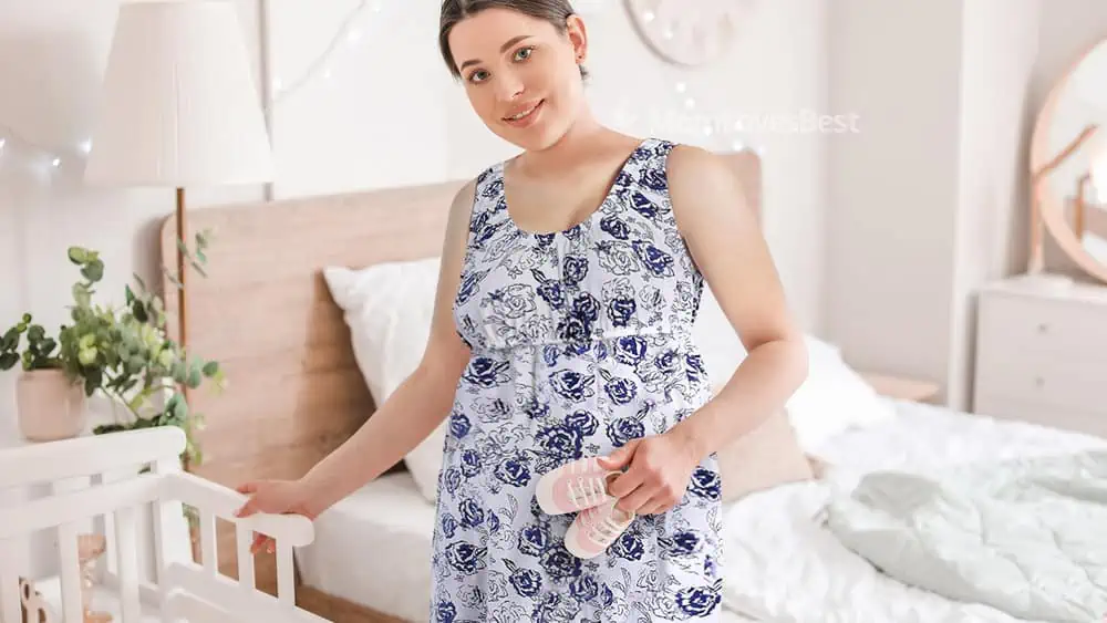 Photo of the Cakye Maternity Nursing Nightgown