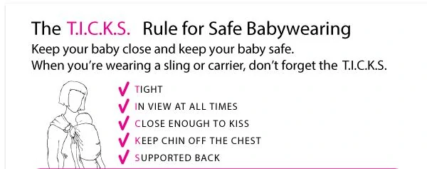 TICKS Babywearing Safety