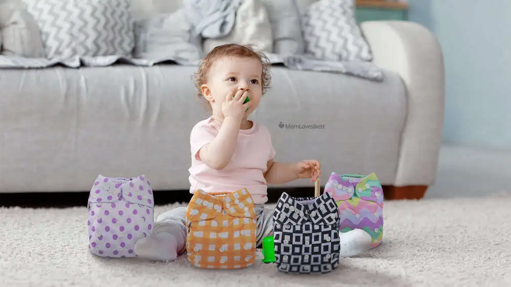 Photo of the Anmababy 6 Reusable Pocket Cloth Diapers