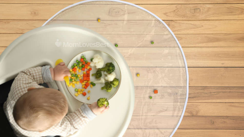 Photo of the Loodial High Chair Floor Protector