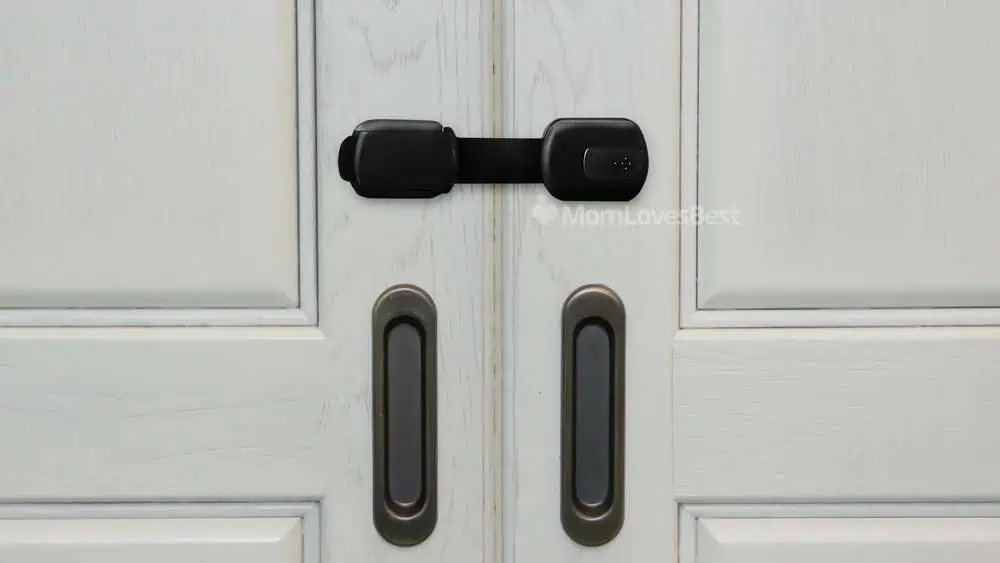 Kiscords Original Childproof Cabinet Lock / 5 Pack Black 