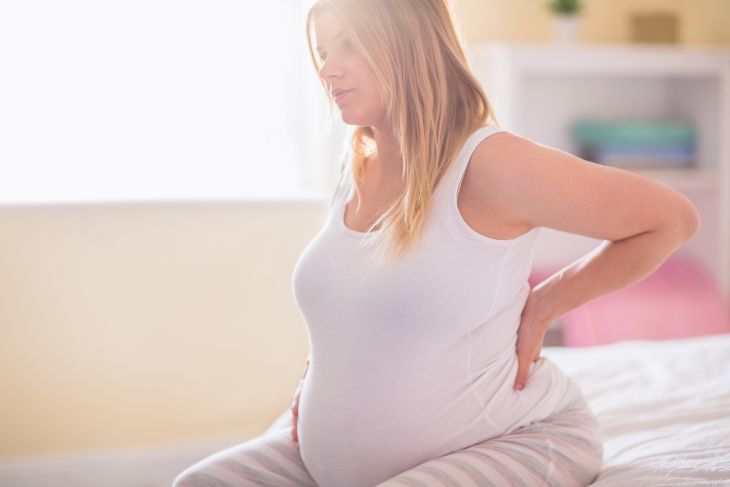 10 Minute Prenatal Stretch for Round Ligament Pain, Pelvic Pain