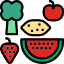Chilled Fruit in a Mesh Feeder Icon
