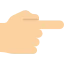A Clean Finger Icon