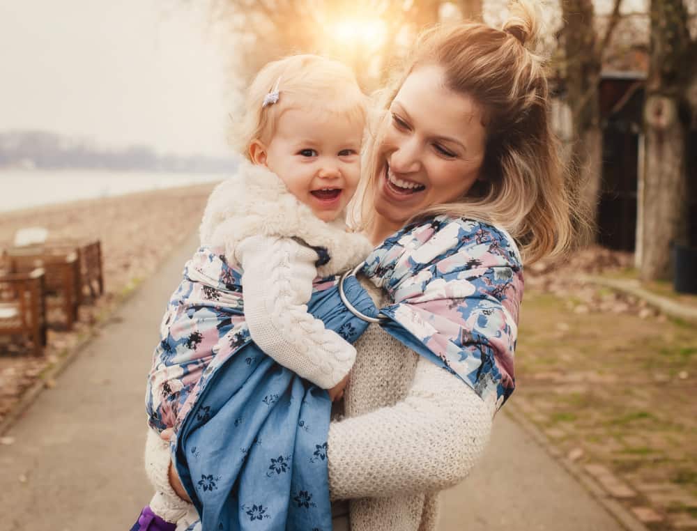 ring sling side carry