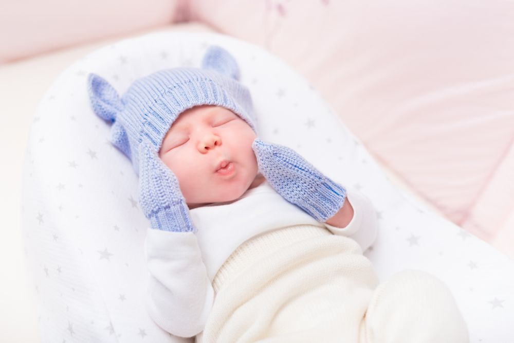 newborn baby mittens and booties