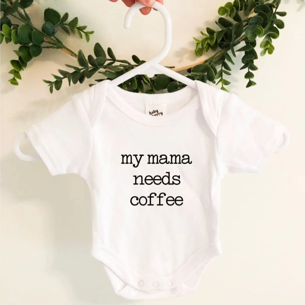 New Mother Gift I Love my Mum One-piece Baby Body Suit Baby newborn gift cute