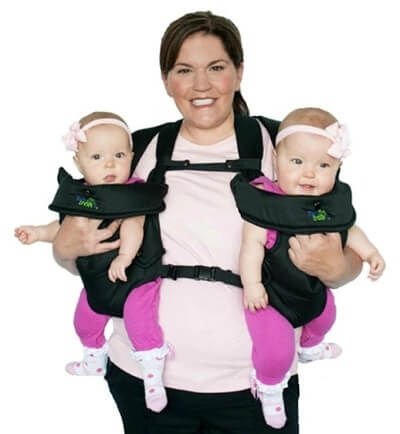 twin baby harness