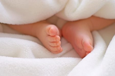 Photo of baby toenails