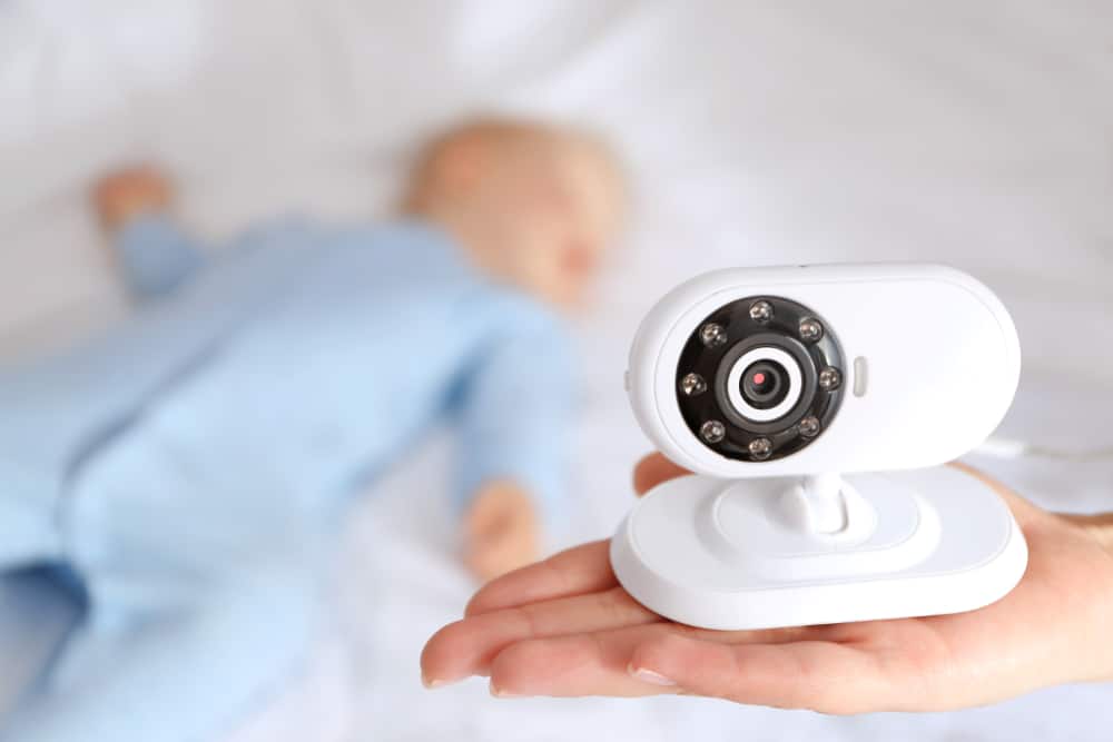 Vibrating best sale baby monitor