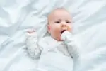 Baby with hiccups