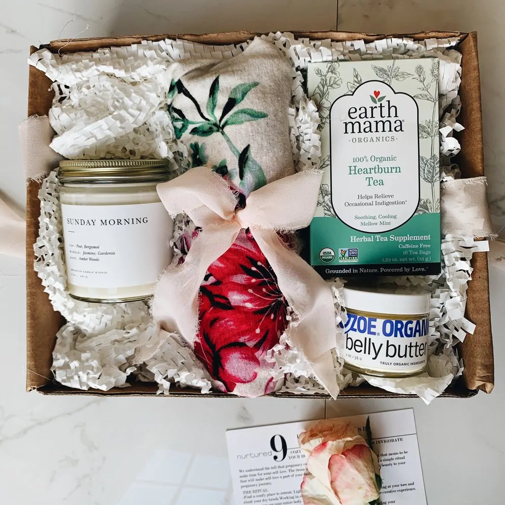 Product Image of the Nurtured 9 The Feel Good Pregnancy Gift Box