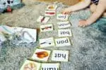 Toddler learning with Cvc Word List