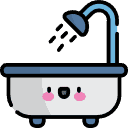 Bathtub or Standard Shower Icon