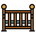 Fixed Bed Rails Icon
