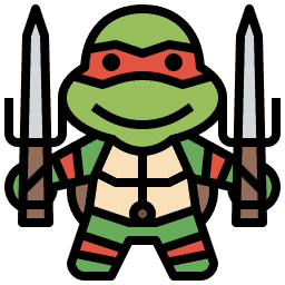 What are the names of the Teenage Mutant Ninja Turtles? Icon