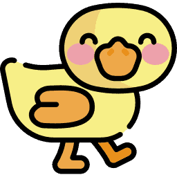 Duck Pull Toy Icon