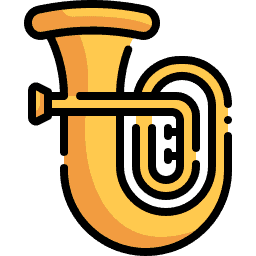 How many valves on a tuba? Icon