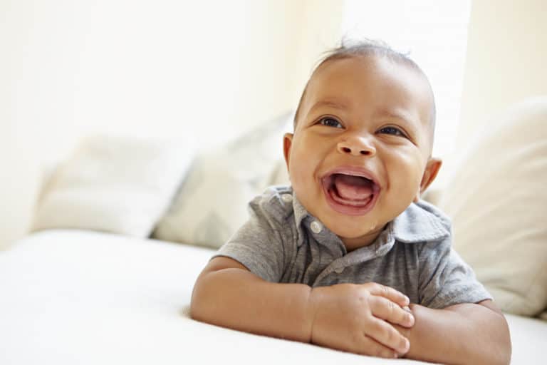 Laughing Baby Boy