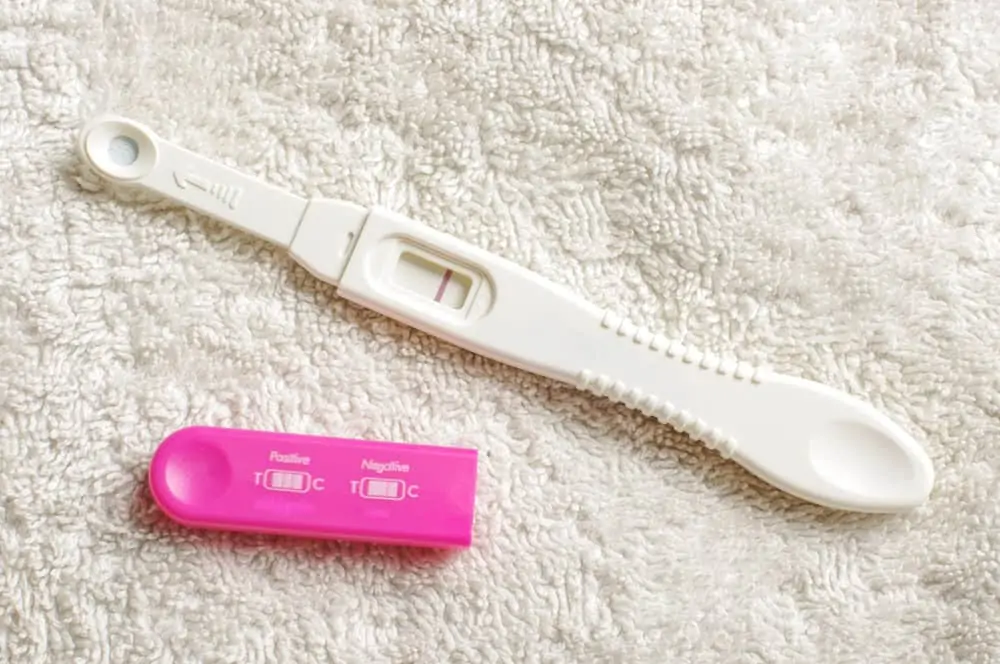 Store bought pregnancy test