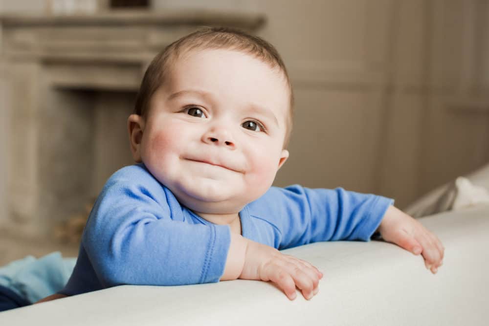 cute baby boys with brown hair