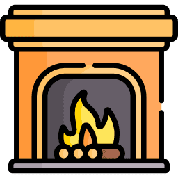 Fireplace Size Icon