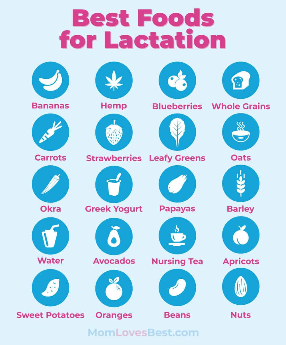 Best foods for lactation
