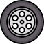 Which tire doesn’t turn while you drive? Icon
