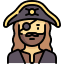 Why couldn’t the pirate learn how to read? Icon