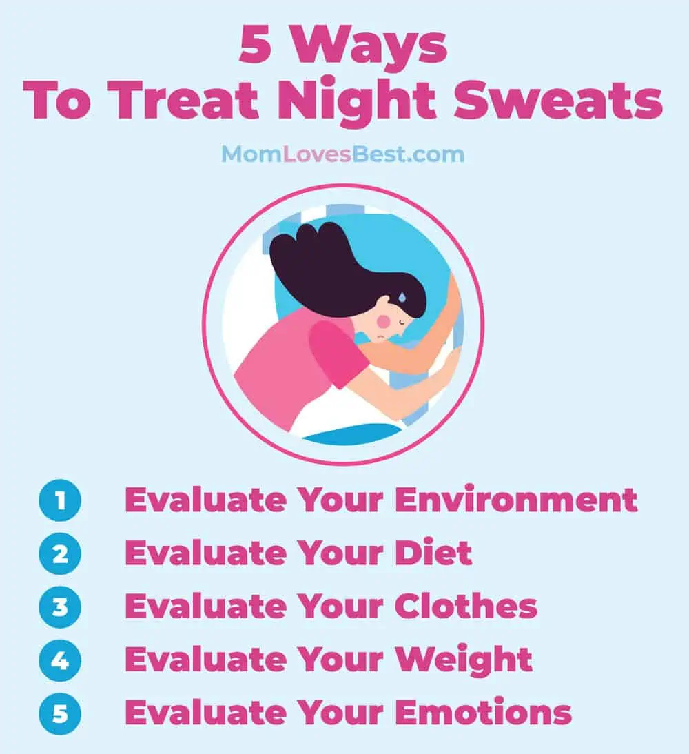 how to treat night sweats during pregnancy
