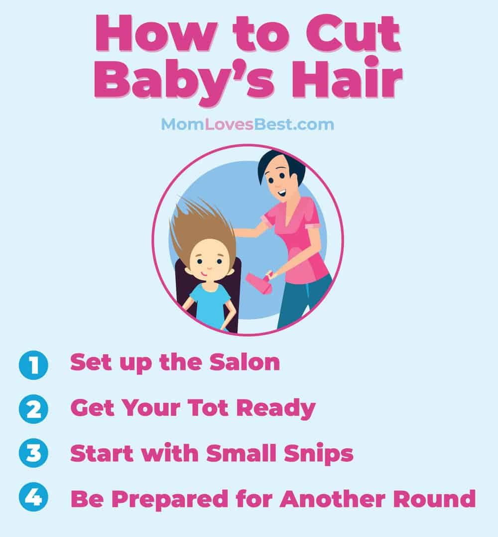 how to cut baby hair