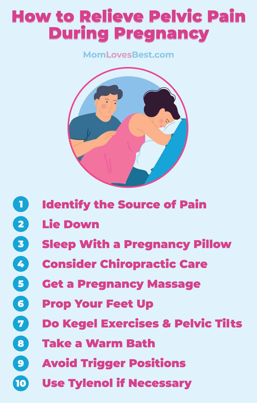 How to manage pelvic pain during pregnancy