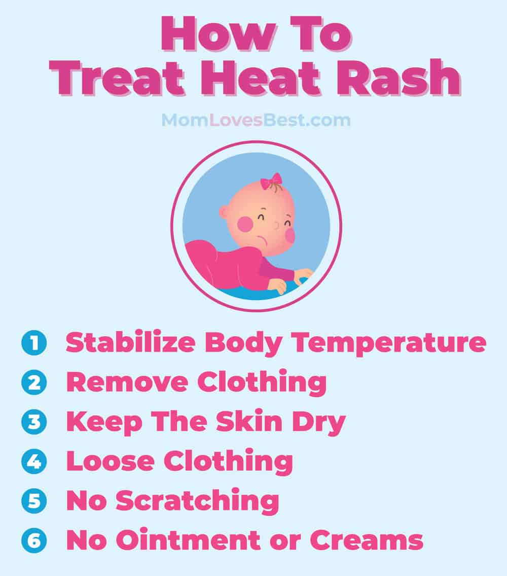 how to treat baby heat rash