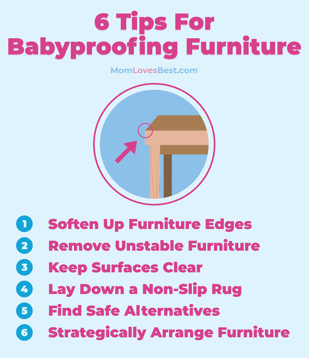 how to babyproof furniture