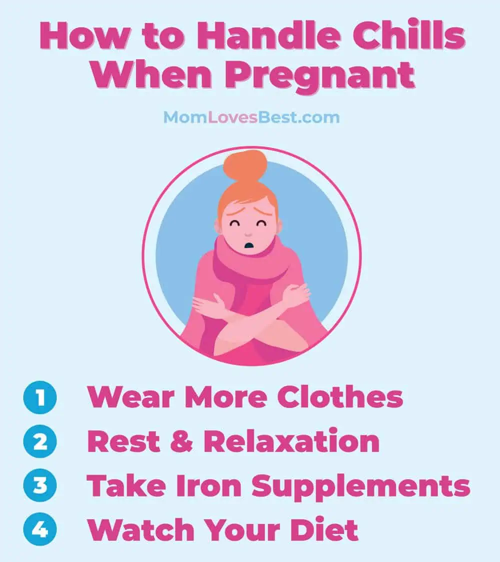 how to deal with pregnancy chills