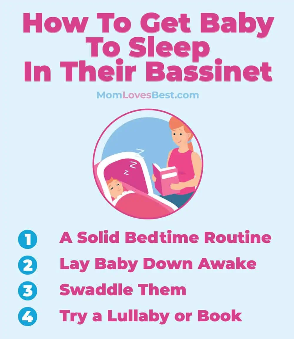 how to get baby to sleep in their bassinet