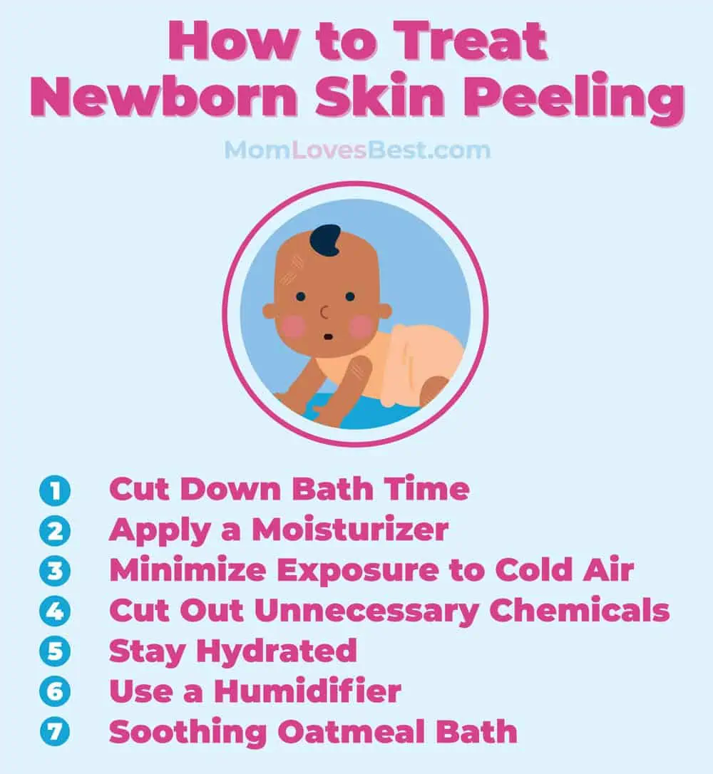 how to treat newborn skin peeling